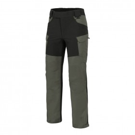 Spodnie Helikon Hybrid Outback Pants -Taiga Green / Czarny 